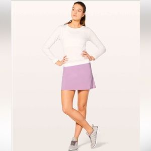 Lululemon Circuit Breaker skort lilac quartz size 10 Tall